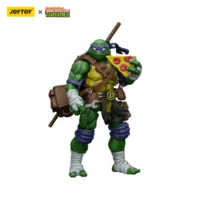 Action Figure - Donatello TMNT Nickelodeon 1 18 - JOYTOY Teenage Mutant Ninja Turtles in white background 3