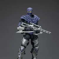 Action Figure - Foot Clan A TMNT Nickelodeon 1 18 - JOYTOY Teenage Mutant Ninja Turtles rectangle image 2