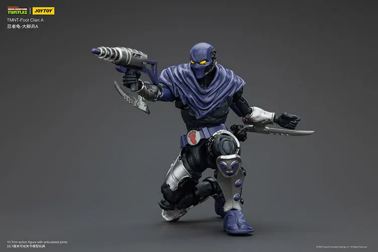 Action Figure - Foot Clan A TMNT Nickelodeon 1 18 - JOYTOY Teenage Mutant Ninja Turtles rectangle image 7