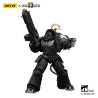 Action Figure - Game Edition Raven Guard Heavy Intercessor with Heavy Bolt Rifle and Bolt Pistol 1 18 - JOYTOY Warhammer 40K in whtie background 4 Action Figure Game Edition Raven Guard Heavy Intercessor With Heavy Bolt Rifle And Bolt Pistol 1 18 Joytoy Warhammer 40k In Whtie Background 4