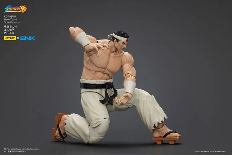 Action Figure - Goro Daimon KOF _98 UM Hero Team SNK 1 18 - JOYTOY The King of Fighters rectangle image 2