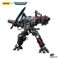 Action Figure Grey Knights Nemesis Dreadknight With The Grey Knight Pilot 1 18 Joytoy Warhammer 40k In White Background 3
