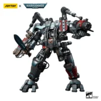 Action Figure Grey Knights Nemesis Dreadknight With The Grey Knight Pilot 1 18 Joytoy Warhammer 40k In White Background 4