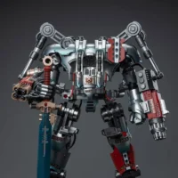 Action Figure Grey Knights Nemesis Dreadknight With The Grey Knight Pilot 1 18 Joytoy Warhammer 40k Rectangle Image 11