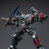 Action Figure Grey Knights Nemesis Dreadknight With The Grey Knight Pilot 1 18 Joytoy Warhammer 40k Rectangle Image 51