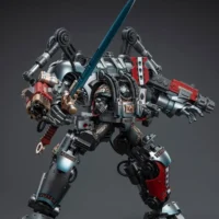 Action Figure Grey Knights Nemesis Dreadknight With The Grey Knight Pilot 1 18 Joytoy Warhammer 40k Rectangle Image 61