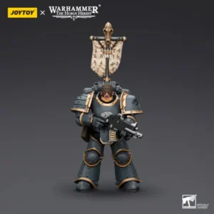 Action Figure - Grey Slayer with Legion Vexilla Space Wolves Grey Slayer Pack 1 18 - JOTYOY Warhammer The Horus Heresy Action Figure Grey Slayer With Legion Vexilla Space Wolves Grey Slayer Pack 1 18 Jotyoy Warhammer The Horus Heresy
