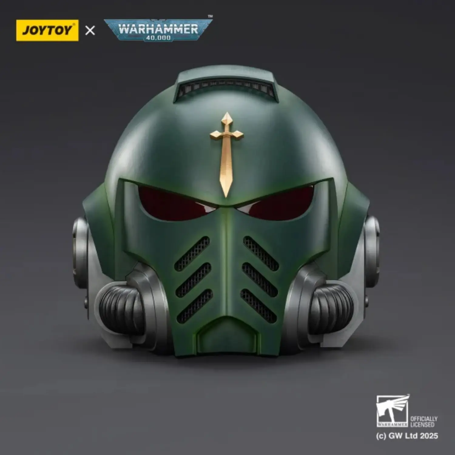 Action Figure Helmet - Dark Angels MkX 1 1 Life-Size Wearable Replica - JOYTOY Warhammer 40K Action Figure Helmet Dark Angels Mkx 1 1 Life Size Wearable Replica Joytoy Warhammer 40k