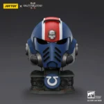 Action Figure Helmet -  Ultramarines Lieutenant Titus' MkX Helmet & Display Stand 1/1 Life-Size Wearable Replica - JOYTOY Warhammer 40K