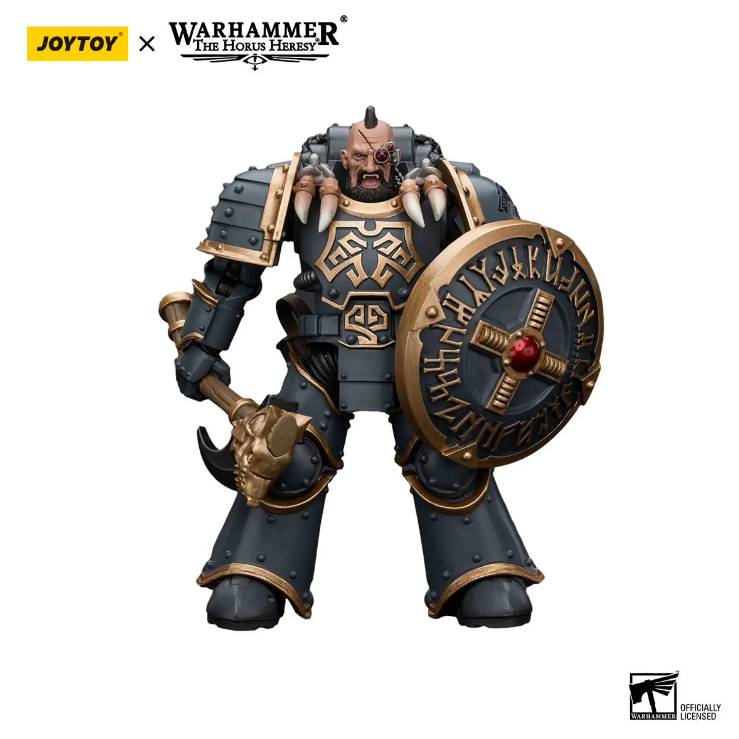 Action Figure - Huscarl Space Wolves Grey Slayer Pack 1 18 - JOTYOY Warhammer The Horus Heresy in white background 1 Action Figure Huscarl Space Wolves Grey Slayer Pack 1 18 Jotyoy Warhammer The Horus Heresy In White Background 1