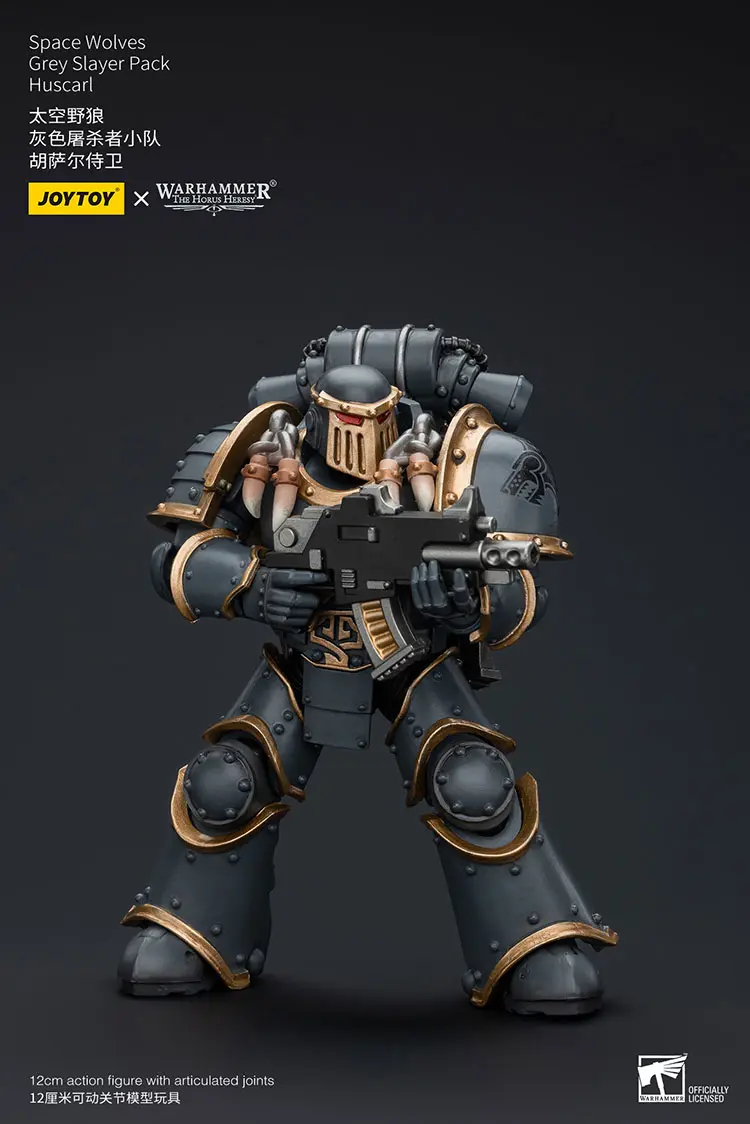 Action Figure - Huscarl with helmet Space Wolves Grey Slayer Pack 1 18 - JOTYOY Warhammer The Horus Heresy rectangle image Action Figure Huscarl With Helmet Space Wolves Grey Slayer Pack 1 18 Jotyoy Warhammer The Horus Heresy Rectangle Image