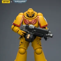 Action Figure - Imperial Fists Intercessor with Bolt Rifle, Bolt Pistol and Chainsword 1 18 - Warhammer 40K rectangle image 2