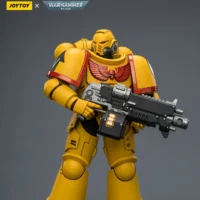 Action Figure - Imperial Fists Intercessor with Bolt Rifle, Bolt Pistol and Chainsword 1 18 - Warhammer 40K rectangle image 3