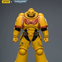 Action Figure - Imperial Fists Intercessor without Bolt Rifle, Bolt Pistol and Chainsword 1 18 - Warhammer 40K rectangle image