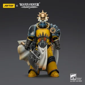 Action Figure Imperial Fists Librarian Consul With Force Axe And Bolt Pistol 1 18 Jotyoy Warhammer The Horus Heresy