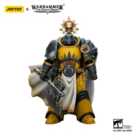 Action Figure - Imperial Fists Librarian Consul with Force Axe and Bolt Pistol 1 18 - JOTYOY Warhammer The Horus Heresy in white background Action Figure Imperial Fists Librarian Consul With Force Axe And Bolt Pistol 1 18 Jotyoy Warhammer The Horus Heresy In White Background