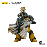 Action Figure - Imperial Fists Librarian Consul with Force Axe and Bolt Pistol 1 18 - JOTYOY Warhammer The Horus Heresy in white background 4 Action Figure Imperial Fists Librarian Consul With Force Axe And Bolt Pistol 1 18 Jotyoy Warhammer The Horus Heresy In White Background 4