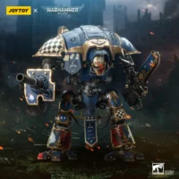 Action Figure Imperial Knights House Terryn Knight Paladin & Scion 1 18 (53.7cm) Joytoy Warhammer 40k In Battle Fields Background 2