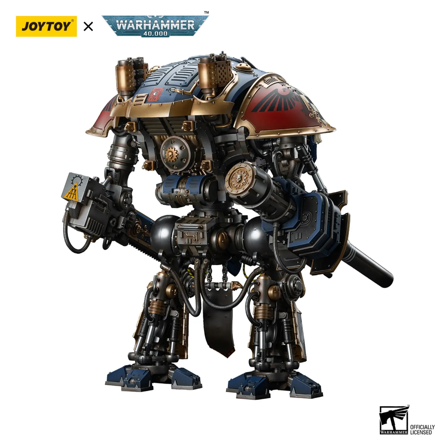 Action Figure Imperial Knights House Terryn Knight Paladin & Scion 1 18 (53.7cm) Joytoy Warhammer 40k In White Background 2