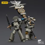 Action Figure - Iron Warriors Command Squad Chosen & MKVI Tactical Sergeant 1/18 - JOTYOY Warhammer The Horus Heresy