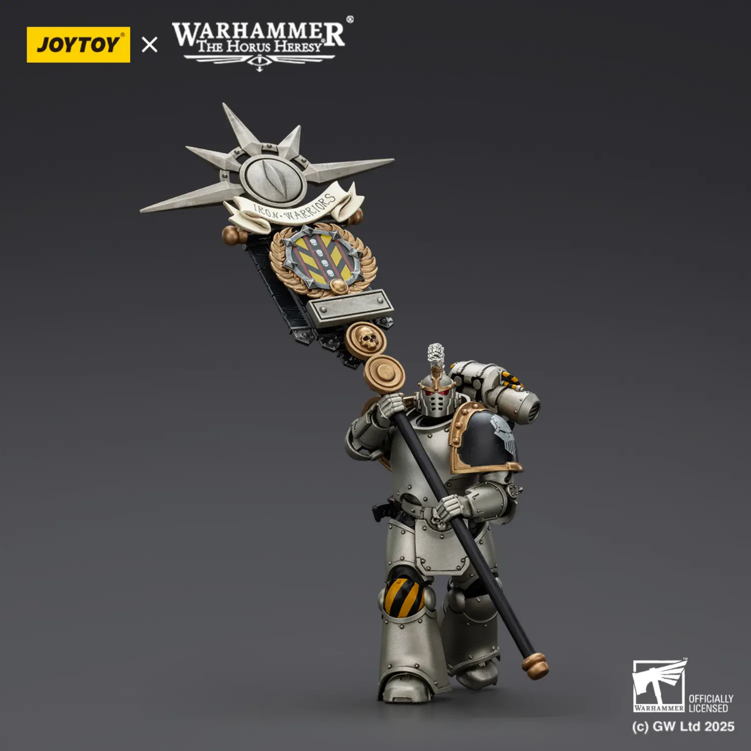 Action Figure - Iron Warriors Command Squad Chosen with Legion Standard 1 18 - JOTYOY Warhammer The Horus Heresy 2 Action Figure Iron Warriors Command Squad Chosen With Legion Standard 1 18 Jotyoy Warhammer The Horus Heresy 2