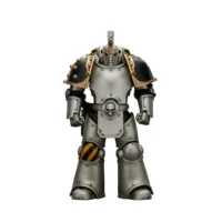Action Figure - Iron Warriors Command Squad Chosen with Legion Standard 1 18 - JOTYOY Warhammer The Horus Heresy in white background without logo Action Figure Iron Warriors Command Squad Chosen With Legion Standard 1 18 Jotyoy Warhammer The Horus Heresy In White Background Without Logo
