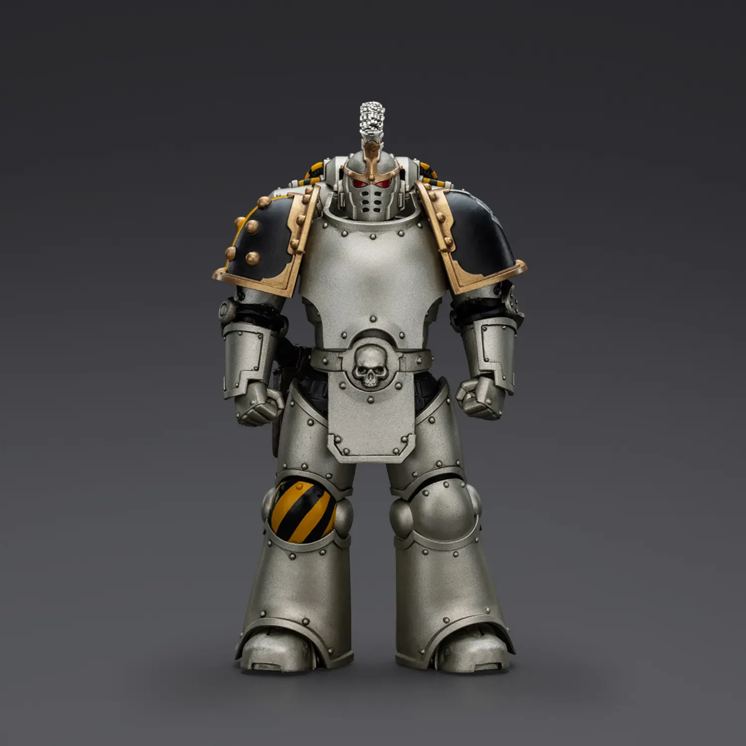 Action Figure - Iron Warriors Command Squad Chosen with Legion Standard 1 18 - JOTYOY Warhammer The Horus Heresy without logo Action Figure Iron Warriors Command Squad Chosen With Legion Standard 1 18 Jotyoy Warhammer The Horus Heresy Without Logo