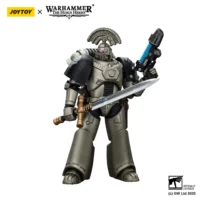 Action Figure - Iron Warriors MKVI Tactical Sergeant with Power Sword and Plasma Pistol 1 18 - JOTYOY Warhammer The Horus Heresy in white background 1 Action Figure Iron Warriors Mkvi Tactical Sergeant With Power Sword And Plasma Pistol 1 18 Jotyoy Warhammer The Horus Heresy In White Background 1