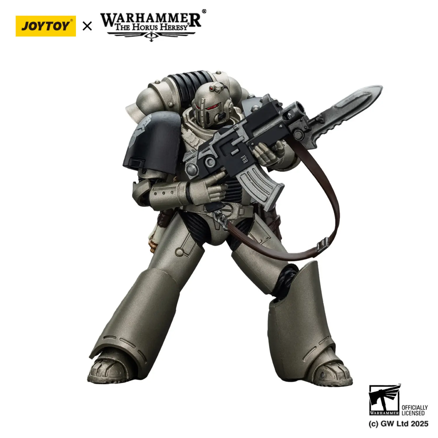 Action Figure - Iron Warriors MKVI Tactical Sergeant with Power Sword and Plasma Pistol 1 18 - JOTYOY Warhammer The Horus Heresy in white background 2 Action Figure Iron Warriors Mkvi Tactical Sergeant With Power Sword And Plasma Pistol 1 18 Jotyoy Warhammer The Horus Heresy In White Background 2