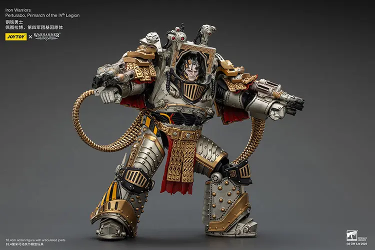 Action Figure Iron Warriors Perturabo, Primarch Of The Ivth Legion 1 18 Jotyoy Warhammer The Horus Heresy Rectangle Image 10
