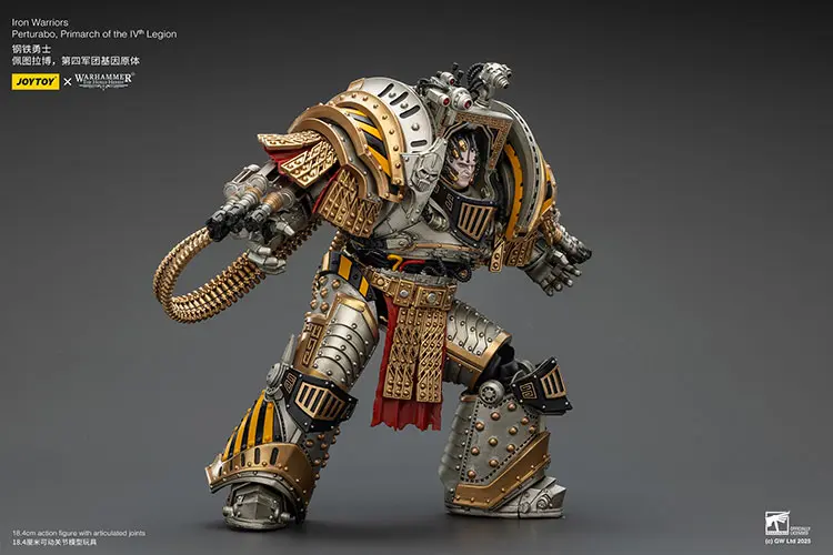 Action Figure Iron Warriors Perturabo, Primarch Of The Ivth Legion 1 18 Jotyoy Warhammer The Horus Heresy Rectangle Image 8