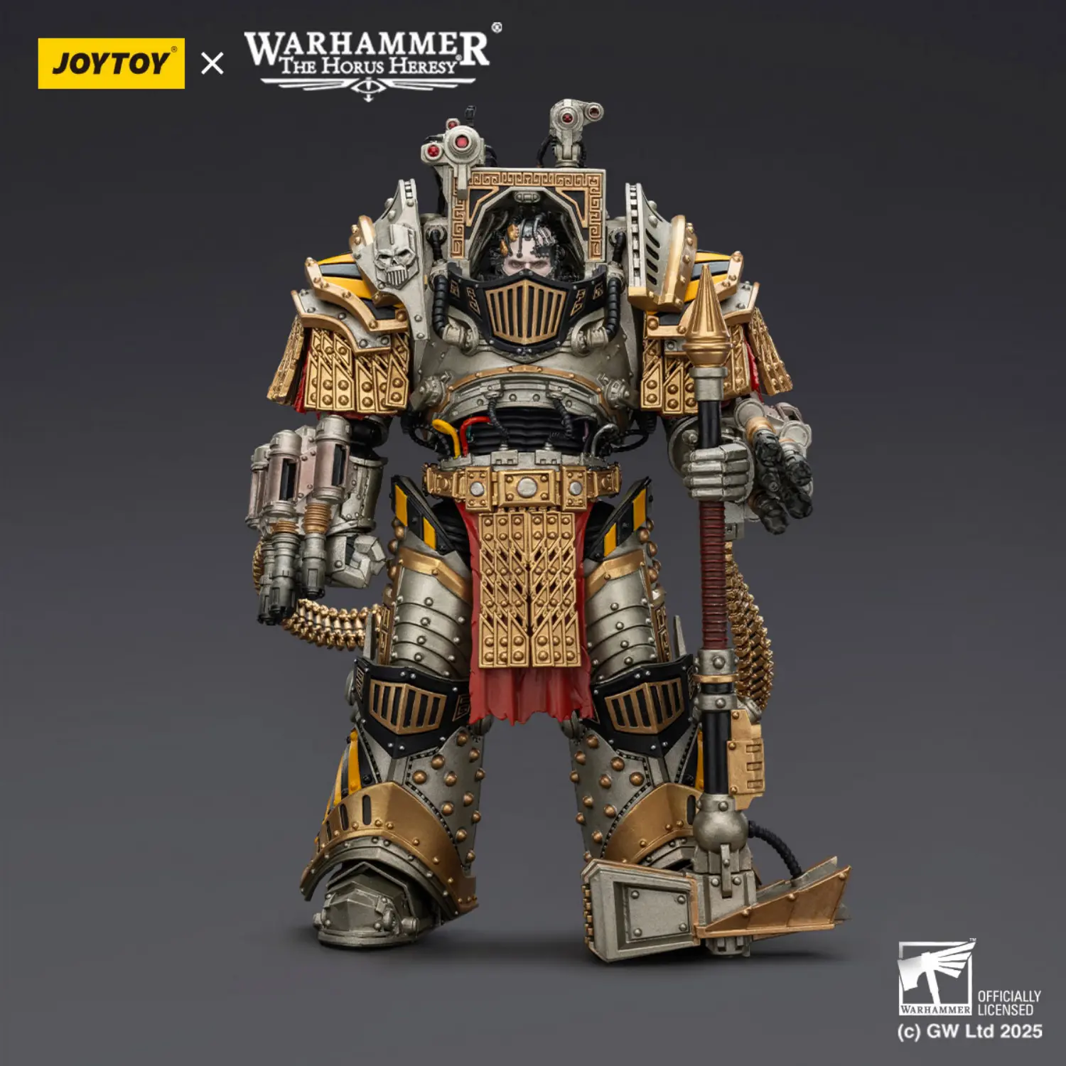Action Figure Iron Warriors Perturabo, Primarch Of The Ivth Legion 1 18 Jotyoy Warhammer The Horus Heresy