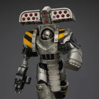 Action Figure Iron Warriors Tyrant Siege Master Terminator With Rocket Launcher 1 18 Jotyoy Warhammer The Horus Heresy Rectangle Image 4