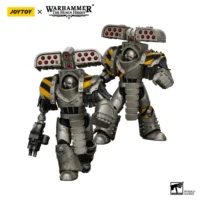 Action Figure Iron Warriors Tyrant Siege Terminator Squad 1 18 Jotyoy Warhammer The Horus Heresy In White Background