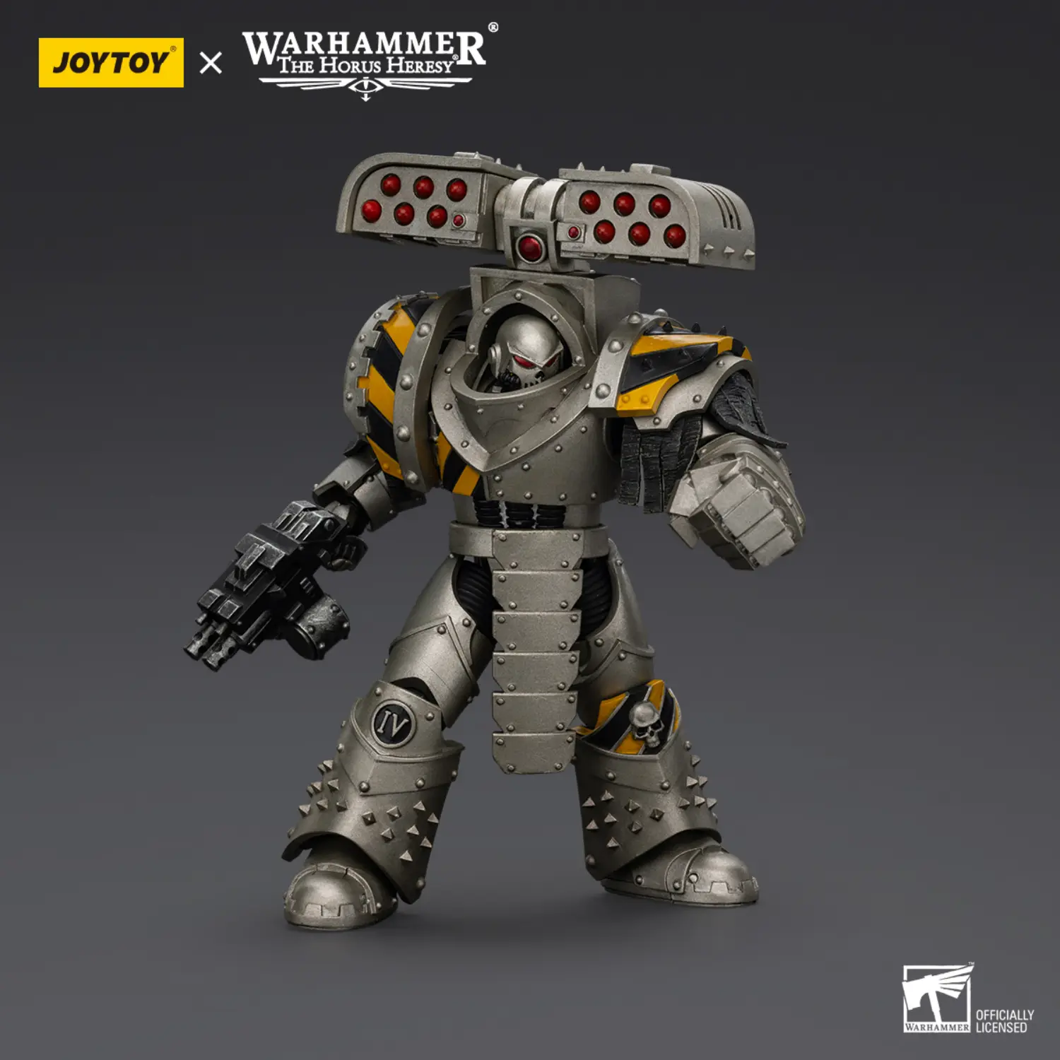 Action Figure - Iron Warriors Tyrant Siege Terminator with Rocket launcher 1 18 - JOTYOY Warhammer The Horus Heresy 3 Action Figure Iron Warriors Tyrant Siege Terminator With Rocket Launcher 1 18 Jotyoy Warhammer The Horus Heresy 3