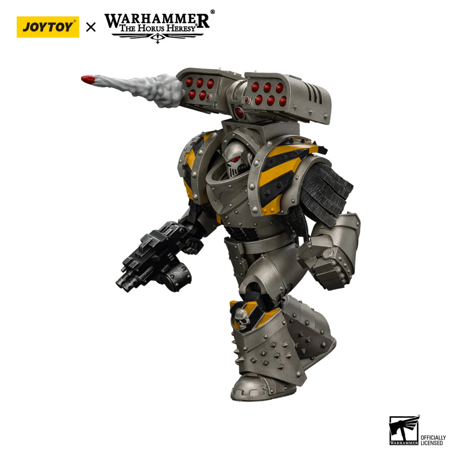 Action Figure - Iron Warriors Tyrant Siege Terminator with Rocket launcher 1 18 - JOTYOY Warhammer The Horus Heresy in white background 4 Action Figure Iron Warriors Tyrant Siege Terminator With Rocket Launcher 1 18 Jotyoy Warhammer The Horus Heresy In White Background 4