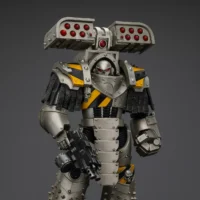 Action Figure - Iron Warriors Tyrant Siege Terminator with Rocket launcher 1 18 - JOTYOY Warhammer The Horus Heresy rectangle image 3 Action Figure Iron Warriors Tyrant Siege Terminator With Rocket Launcher 1 18 Jotyoy Warhammer The Horus Heresy Rectangle Image 3