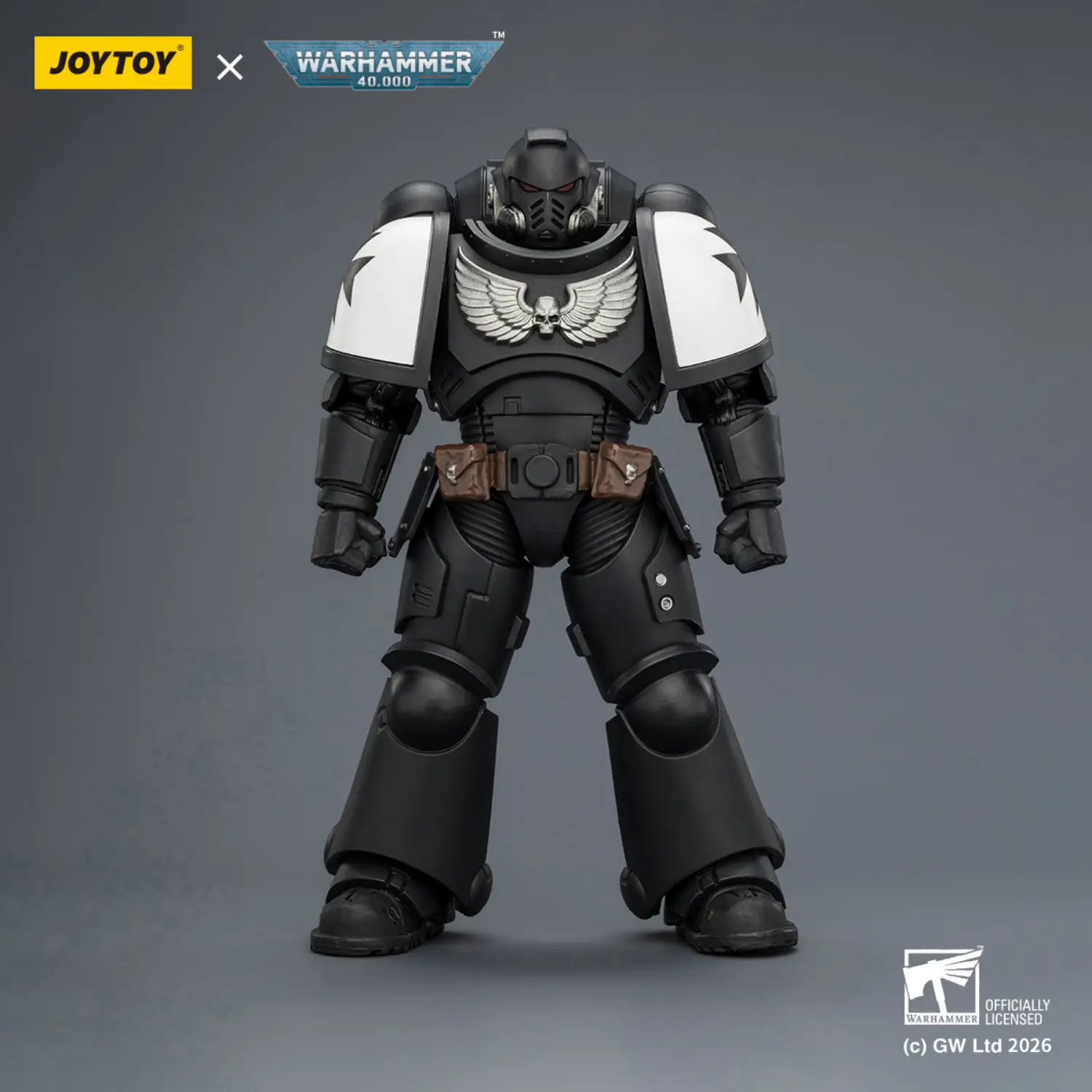 Action Figure - JOYTOY Black Templars Intercessor without Bolt Rifle, Bolt Pistol and Chainsword 1 18 - Warhammer 40K
