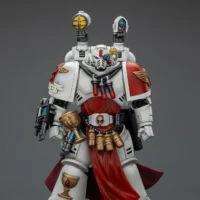 Action Figure - JOYTOY Blood Angels Sanguinary Priest with Heavy Bolt Pistol, Chainsword and Narthecium 1 18 - Warhammer 40K rectangle image 2