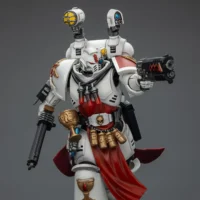 Action Figure - JOYTOY Blood Angels Sanguinary Priest with Heavy Bolt Pistol, Chainsword and Narthecium 1 18 - Warhammer 40K rectangle image 5