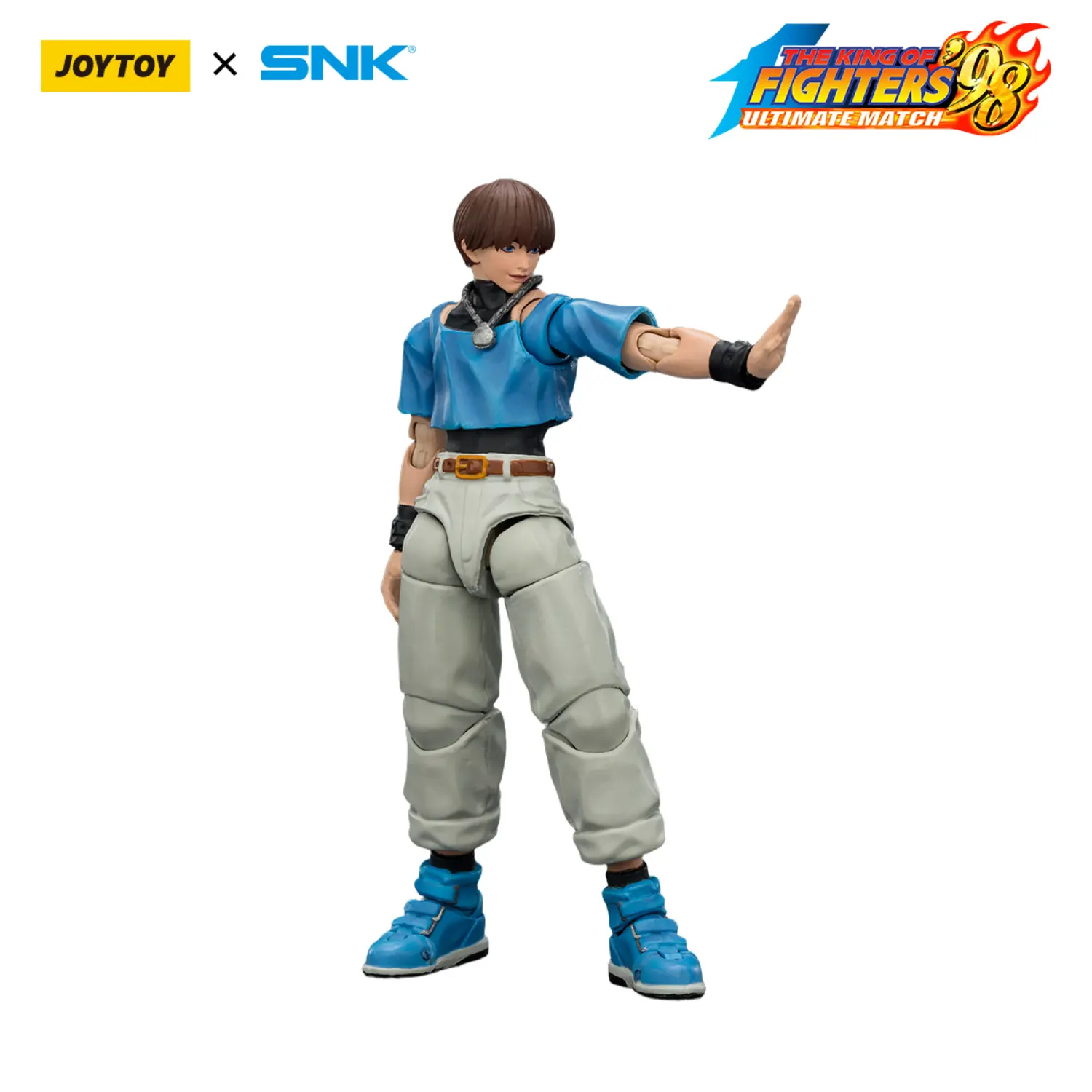 Action Figure - JOYTOY Chris KOF _98 UM Orochi Team SNK 1 18 - The King of Fighters in white background 3 Action Figure - JOYTOY Chris KOF _98 UM Orochi Team SNK 1 18 - The King of Fighters in white background 3