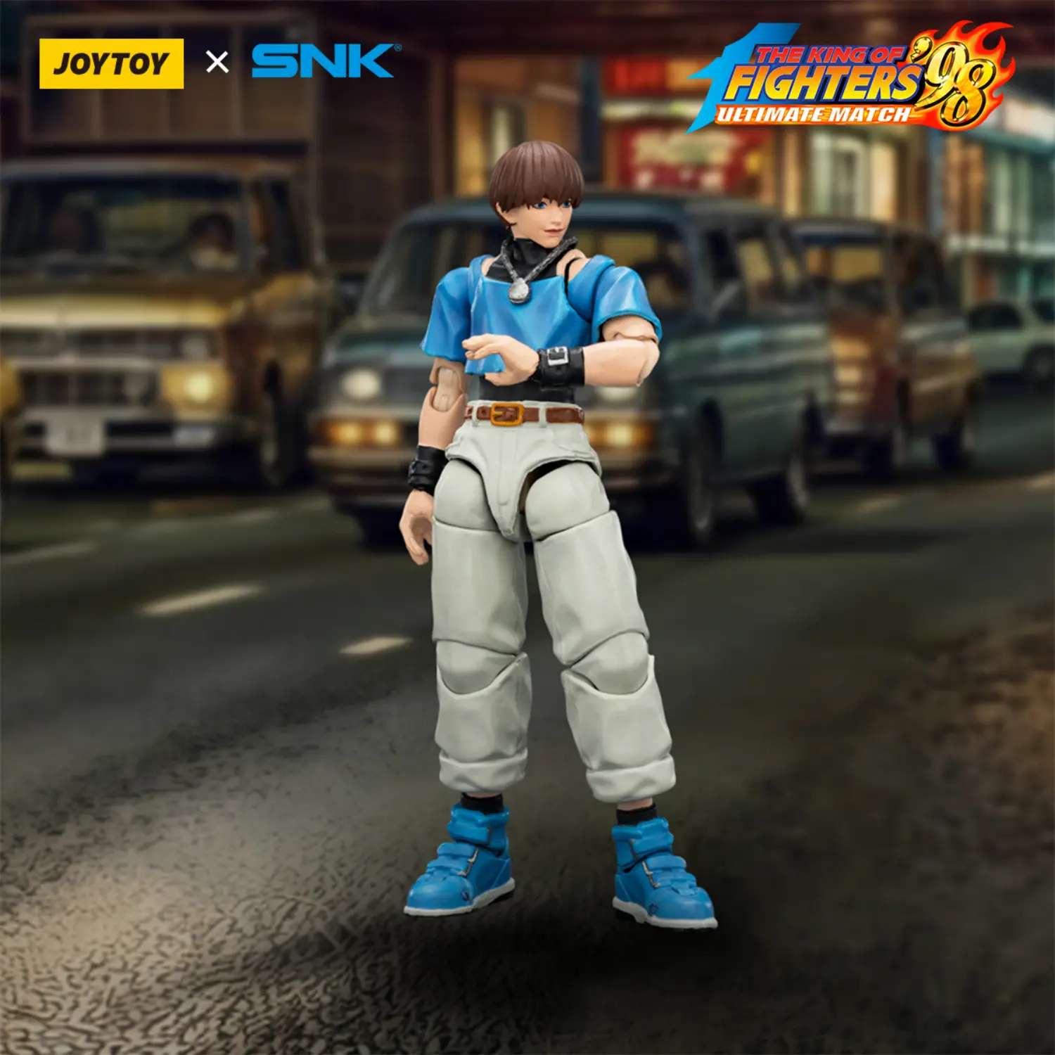 Action Figure - JOYTOY Chris KOF _98 UM Orochi Team SNK 1 18 - The King of Fighters on the street Action Figure - JOYTOY Chris KOF _98 UM Orochi Team SNK 1 18 - The King of Fighters on the street