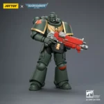 Action Figure - JOYTOY Dark Angels Intercessor with Bolt Rifle, Bolt Pistol and Chainsword 1/18 - Warhammer 40K