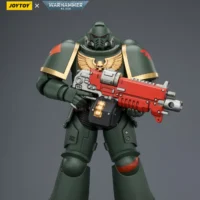 Action Figure - JOYTOY Dark Angels Intercessor with Bolt Rifle, Bolt Pistol and Chainsword 1 18 - Warhammer 40K rectangle image 2