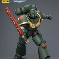 Action Figure - JOYTOY Dark Angels Intercessor with Bolt Rifle, Bolt Pistol and Chainsword 1 18 - Warhammer 40K rectangle image 7