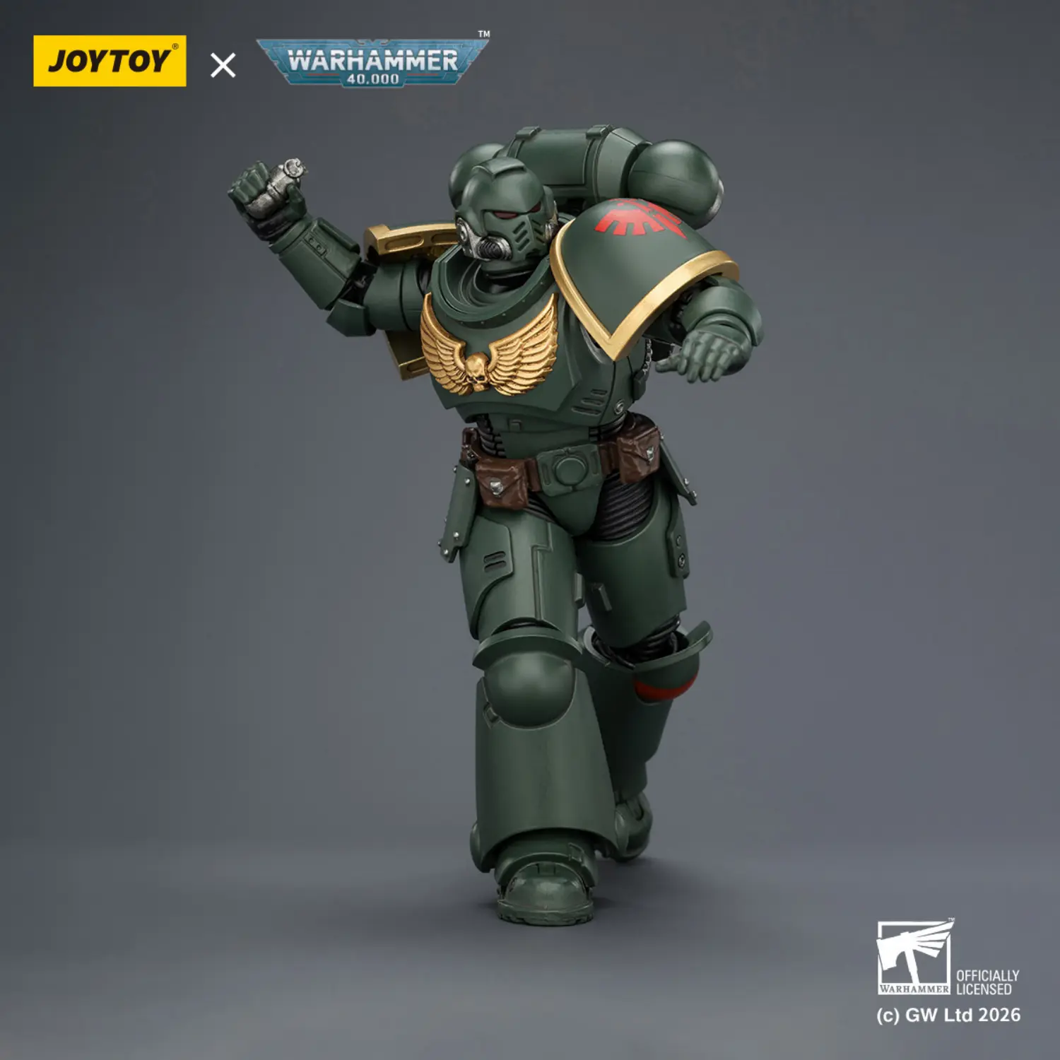Action Figure - JOYTOY Dark Angels Intercessor without Bolt Rifle, Bolt Pistol and Chainsword 1 18 - Warhammer 40K 5