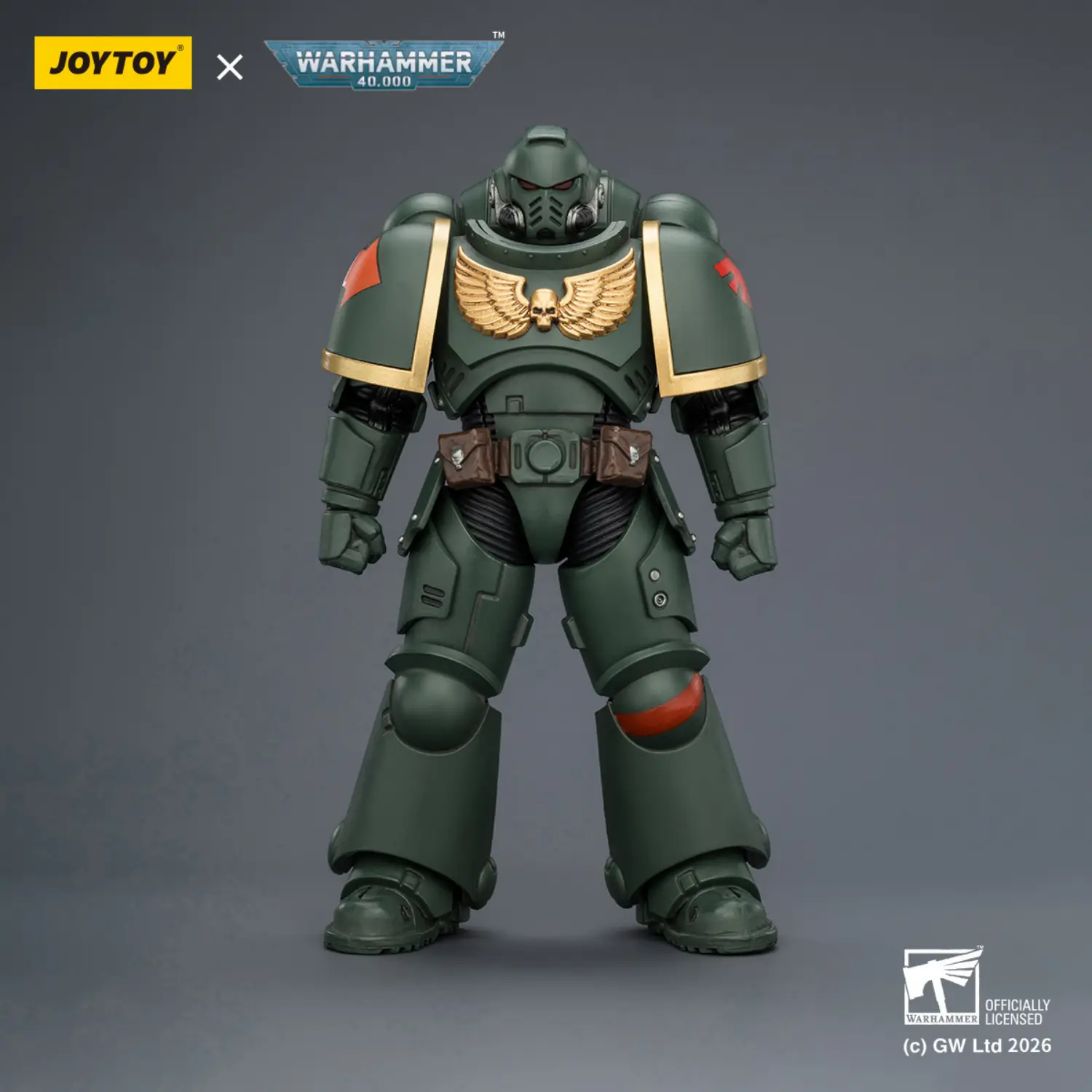 Action Figure - JOYTOY Dark Angels Intercessor without Bolt Rifle, Bolt Pistol and Chainsword 1 18 - Warhammer 40K