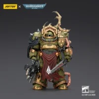 Action Figure - JOYTOY Death Guard Blightlord Terminator with Combi-bolter and Bubotic Blade 1 18 - Warhammer 40K