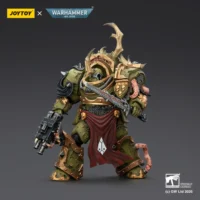 Action Figure - JOYTOY Death Guard Blightlord Terminator with Combi-bolter and Bubotic Blade 1 18 - Warhammer 40K 3