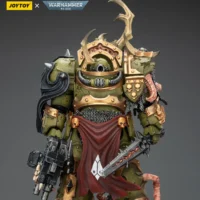 Action Figure - JOYTOY Death Guard Blightlord Terminator with Combi-bolter and Bubotic Blade 1 18 - Warhammer 40K rectangle image